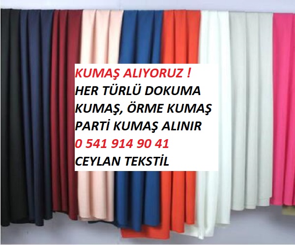 Parti kumaş alan yerler 05419149041